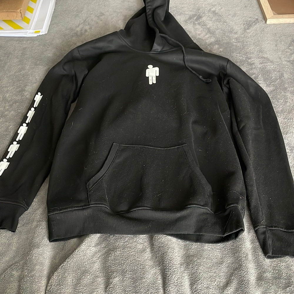 Oversized Black Billie Eilish Hoodie
